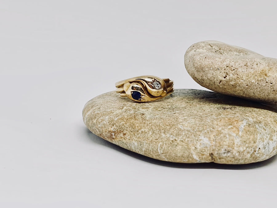 Snake Ring - Double Snake