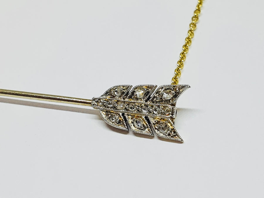 Diamond Arrow Necklace