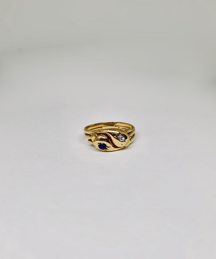 Snake Ring - Double Snake
